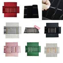 Professional Jewelry Necklace Storage Roll, With Anti-Tangle Compartments And High Elasticity Rubber Bands, Portable Storage Bag - Storage Bag - View 13