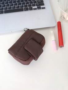 2026新款时尚多功能小方袋，可爱零钱包卡包，便携式口红袋 - 彩色 - 查看 6