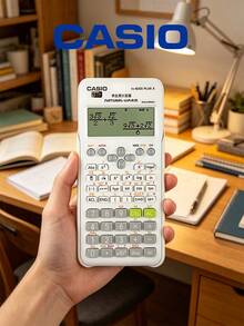 Casio FX-82ES Multi-Function Scientific Calculator, Suitable For Basic To Advanced Calculations, Statistics, Algebra, Trigonometry, Logarithm, Permutation & Combination, Classroom, Study, Exam, Daily Use, Office Stationery - White - View 7