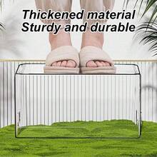 1pc High-Definition PET Turtle Tank, Rectangular Reptile Habitat Terrarium, Easy To Clean And Durable Aquarium Suitable For Turtles, Lizards And Amphibians, Home Decor - View 4