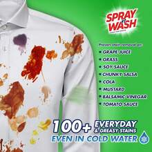 Spray N' Wash Max Stain Remover Spray, Laundry Pre-Treat For Tough Stains, 16oz - 16 Fl Oz (Pack Of 1) - View 4