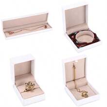4pcs Jewelry Gift Box Set, Necklace Earrings Ring Bracelet Paper Gift Box, Wedding Decoration Box, Cheapest Item, Small Business Supplies, Packaging Box, Wedding Decor, Wedding, Gift Box, Wedding Supplies - Multicolor - View 11