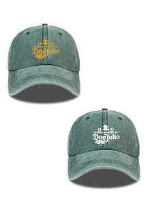 2pcs Unisex Retro Distressed Printed Baseball Cap, Sun Hat, Suitable For Daily Outings, Hiking, Vacation, Fishing - Multicolor - View 9