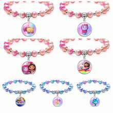 1pc 2026 Popular Gradient Beads In Macaron Hues. Random Styles, Stylish For Daily Wear. Great Gifts For Various Festivals. (Stochastic Style) - Multicolor - View 9
