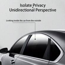 Car Window Privacy Tint Film Auto Vinyl Anti Look Glass Sticker Foils Ceramic Summer Solar UV Protector Mirror Films - 1PC - View 4