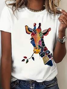 Women T-Shirts - White - View 6