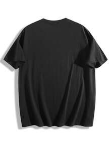 Men's T - Shirt Japanese “Kou Miete Shigotochuu” Graphic Cotton Casual Spring Summer200g Men's and Women's T-Shirts Cotton - ホワイト - チェックする 5