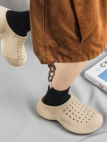 Dép 3D nam, mẫu phổ biến - Màu Khaki - Xem 3