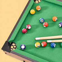 Mini Pool Balls Set 25/32/38/44mm Billiard Ball Snooker Balls For Entertainment - 38mm Black No. 8 Billiard Ball - View 8