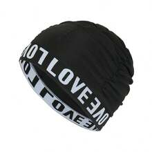 New High Elastic Waterproof Breathable Non-Constrictive Plus Size Unisex Swimming Cap - A - View 2