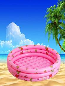 Portable Double-Layer Inflatable Water Basin For Travel And Outdoor Use. - Round Inflatable Basin - View 7