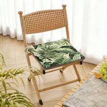 1 chiếc đệm ngoài trời in hình lá cọ có dây buộc tháo rời, đệm ngồi thông thường - Sản phẩm chỉ bao gồm vỏ đệm có khóa kéo để dễ dàng tháo ra và giặt, thích hợp cho ghế thư giãn ngoài trời, ghế bãi biển và các loại ghế khác, thích hợp sử dụng trong nhà/ngoài trời cho ban công, sân, vườn, phòng ăn và nhà bếp. Kích thước: 45*48cm, Độ dày: 2.5cm (khi phồng). - Nhiều màu - Xem 1