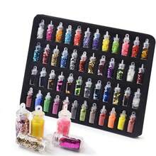 1 Set Epoxy Resin Filling Kit, Shiny Epoxy Resin Glitter Powder, Heart-Shaped Stars, Micro Beads For Nail Art, Jewelry, Keychain And Craft DIY - Multicolor - View 2