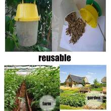 户外可重复使用蛾子诱捕器，昆虫杀手捕捉器，日本甲虫捕捉器 - 均碼 - 查看 8