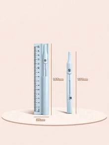 3-In-1 Multifunctional Tool Set, Includes Compass, Ruler And Pencil, Suitable For Students, Schools And Offices, Can Be Used As Learning Measurement Drawing Tools, Stationery, School Supplies And Learning Kit - Sets - View 7