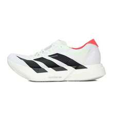 adidas Adizero Adios Pro 4 舒適百搭 低筒 馬拉松長跑跑鞋 男款 白色 - 白色 - 查看 5