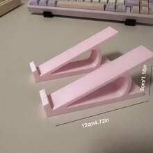 1 对人体工学键盘增高架，防滑通用支架，方便办公，舒适贴合，多种颜色可选，适用于办公和游戏 - 多款 - 查看 2