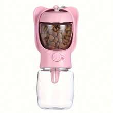 Portable Dog Water Bottle/Food Bowl, Portable Water And Food Bowl/Feeder, 2-In-1 Pet Travel Cup, Dog Water Bottle, Outdoor Dog Water Bottle, Outdoor Cat And Dog Drinking Utensils - Multicolor - View 9