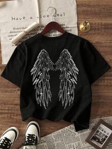 Women T-Shirts - Black - View 2