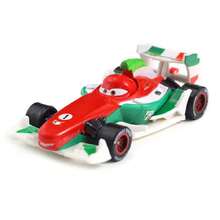 Cars juguete Anime figura Francesco Bernoulli F1 coche de carreras rey relámpago McQueen 1:55 vehículo de aleación fundida a presión regalos - 39 - Ver 2
