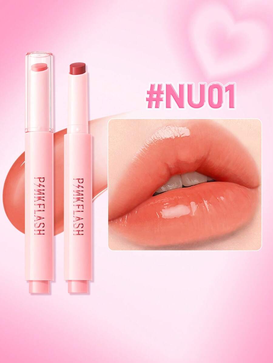 PINKFLASH Lip Gloss, Waterproof & Long-Lasting, Moisturizing & Shiny Lip Color, Brightens Lips, Non-Fading & Non-Sticky, Daily Lip Care, Suitable For Y2K Fans And Gen Z For Parties, Concerts And Dates, Ideal Mother's Day Gift, L22