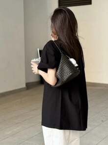 Women Sweatshirts & Hoodies - Black - View 2