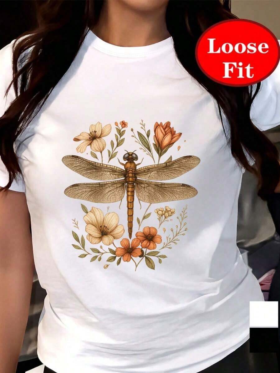 Plus Size T-Shirts - White - View 1