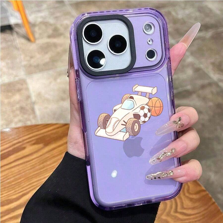 Basic Phone Cases - Translucent Purple - View 1