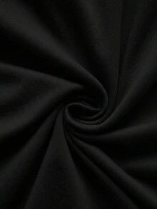 Camiseta corta personalizable para mujer, texto o foto personalizable en la parte delantera y trasera, deportiva negra - Negro - Ver 6