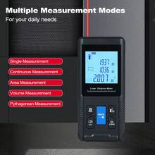 120M/150M Laser Rangefinder Handheld High Precision Distance Meter ±2mm, With LCD Display, Pythagorean/Distance/Area/Volume Measurement - 120M - View 9