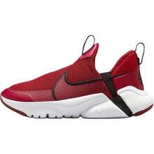 Nike Flex Plus (PS) | Zapatillas deportivas y casuales sin cordones para niños pequeños y niños, color rojo y negro. - Rojo - Ver 3