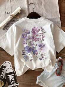 Plus Size T-Shirts - White - View 2