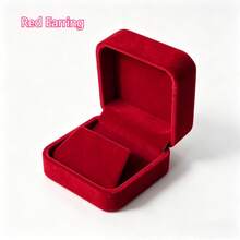 1 pièce Boîte de rangement pour bijoux en velours, organisateur de bijoux rose, convient pour la maison, peut ranger les colliers, bracelets, bracelets joncs, bagues, boucles d'oreilles et autres bijoux, emballage cadeau idéal pour la Saint-Valentin, la Fête des Mères, la Fête des Pères, Noël, anniversaire, Thanksgiving et autres fêtes - Multicolore - Voir 28