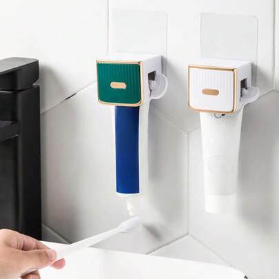 Toothpaste Squeezer - Durable And Efficient Dispenser For Bathroom And Kitchen Use, Sturdy And Practical Design For Countertops And Vanity Sinks, Perfect For Toothpaste Tubes, Cosmetics, And Cream Tubes, Ideal For Housewarming, Graduations, And Holiday Gifts, Functional And Space-Saving Solution For Daily Organization And Hygiene