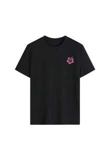 Women T-Shirts - Black - View 4