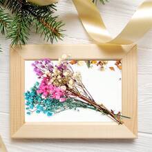50/100 纯白人造花 - 精致花朵，适合 DIY 手工艺品，适用于婚礼、家居和办公室装饰、派对和花园 - 波西米亚风格桌花环，无羽毛，无需用电，是圣诞节、感恩节和万圣节装饰的理想之选，也是家庭圣诞礼物和圣诞装饰的绝佳选择。 - A - 查看 9