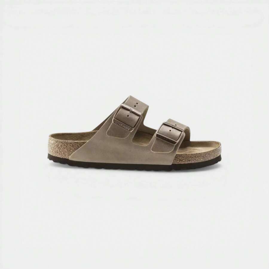 Birkenstock Arizona Soft Footbed Oiled Leather Tobacco Brown - Coffee Brown - View 1
