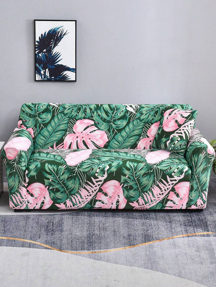 1 chiếc bọc ghế sofa mềm mại, co giãn, dùng cho phòng khách, chống bẩn và bảo vệ đồ nội thất khỏi thú cưng. - Nhiều màu - Xem 1
