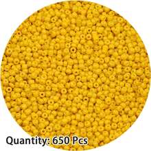 650/220 peças de contas de vidro tipo arroz de 2-4 mm em laca cozida de cor sólida, acessórios para joias de missangas DIY feitas à mão, materiais de artesanato - Contas de arroz pintadas - Ver 47