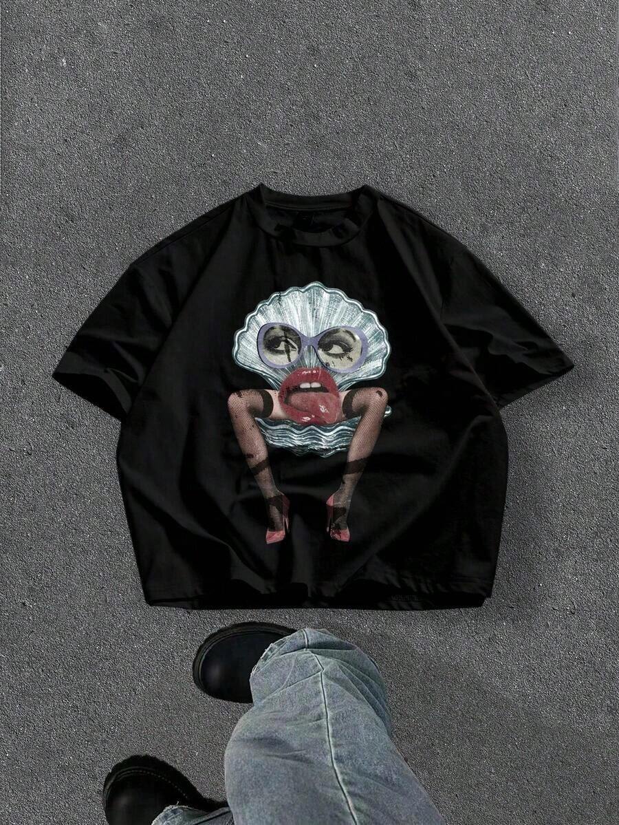 Women T-Shirts - Black - View 1
