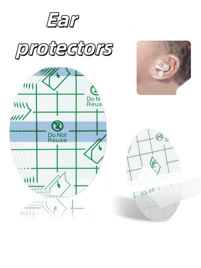 20pcs PU Membrane Waterproof Ear Patches, Shower Waterproof Stickers, Ear Protection Stickers, Swimming & Washing Hair Ear Water-Proof Stickers, PU Membrane Shower Ear Protection Stickers, Waterproof Ear Stickers, Shower Ear Stickers, Washing Hair Ear Protection Stickers, Waterproof Ear Protection Stickers, Shower Ear Protection Stickers, Swimming PU Membrane Ear Protection Stickers, Waterproof Ear Protection Stickers, Best Gift For Wife, Girlfriend, Mother, Holiday Gift, Birthday Gift, Mother's Day Gift