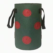 1 Túi trồng cây treo dọc 12 ngăn, tiết kiệm không gian, có thể gấp gọn, thích hợp trồng cà chua, dâu tây, thảo mộc và hoa trên ban công. - Nhiều màu - Xem 14