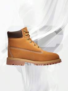 Timberland 6" Boot Wheat (GS)– Order Sneakers– Shoes For Women - Vintage-Spring & Summer-Inspired Running Shoes, Shock-Absorbing Comfort, Gym To Streetwear Casual Wear -Mother's Day Gifts-Father's Day Gift-TB112909713 - Wheat/Wheat - 查看 2