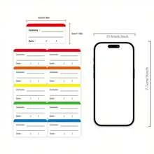 100pcs Colorful Refrigerator Labels, Food Storage Labels Stickers, Removable Fridge Stickers Suitable For Food Containers, Kitchen Freezer Meal Labels - A - View 6