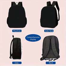 Smokey Spidey Backpack Large Capacity Backpack, Fashionable And Versatile, Suitable For Daily Casual Wear And Sports Travel - 長方形 - 查看 6