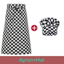 2pcs/Set Professional Breathable Chef Uniform Set, Including Apron And Hat, Suitable For Men And Women, Applicable For Restaurants, Catering, Bakeries, Cafes And Other Workplaces - Multicolor - View 12
