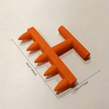 1个园艺播种打孔器，家用蔬菜花卉育苗打孔器，阳台花园播种工具，精准种植孔打孔器，盆栽植物育苗辅助园艺工具 - 多色 - 查看 10