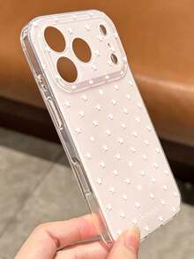 Ốp lưng điện thoại hình ngôi sao dễ thương phong cách Y2K, bóng bẩy, tương thích với iPhone 17 Pro Max, 17 Pro 17, 16 Pro Max, 16 Pro 16, 15 Pro Max, 15 Pro Max, 15 Pro 15. Thiết kế đơn giản, bảo vệ ống kính, vỏ mềm. - Hồng - Xem 5