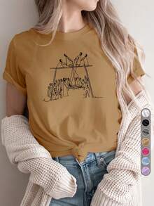 Women T-Shirts - White - View 7