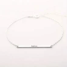 Pulsera larga personalizada y elegante para mujeres, chapada en oro de 18K, con nombre en inglés personalizable - Estilo bohemio, regalo perfecto para ella: cumpleaños, Día de la Madre, Navidad, San Valentín y graduación - Multicolor - Ver 11